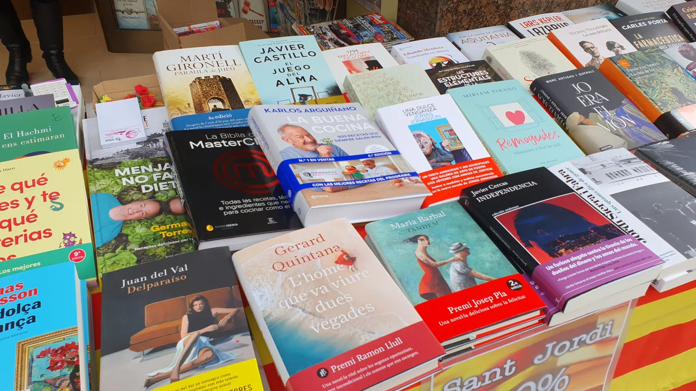 Els llibres d'aquest Sant Jordi