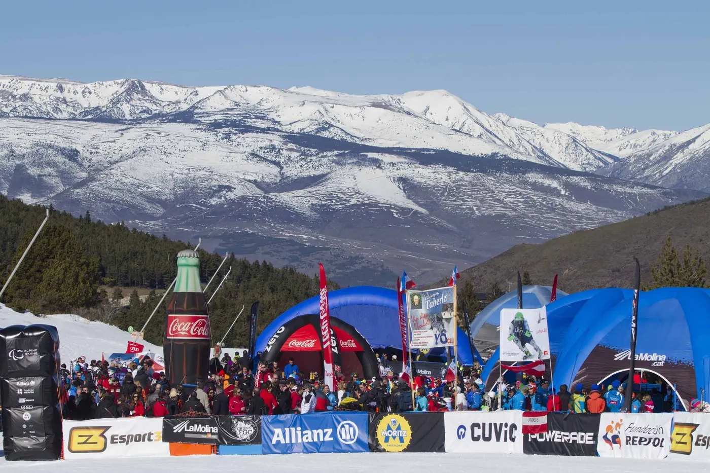 Competició internacional a La Molina