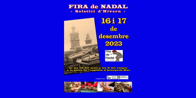 La plaça de l'Església acull la Fira de Nadal