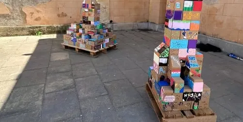 Últim dia per visitar l'exposició d'art efímer de l'Escola Molí de Vent