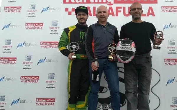 Jordi Estrada s’imposa en la segona cursa del Campionat Amateur del Kàrting Altafulla