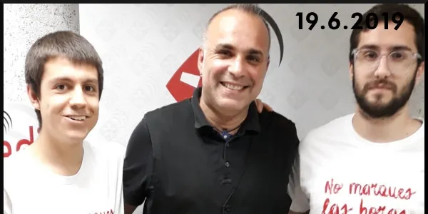 SERGI CERDÁN i JAN AUBERT presenten el microteatre 'No marques las horas' amb la col·laboració de 'BCN Checkpoint' dirigit per FERRAN PUJO