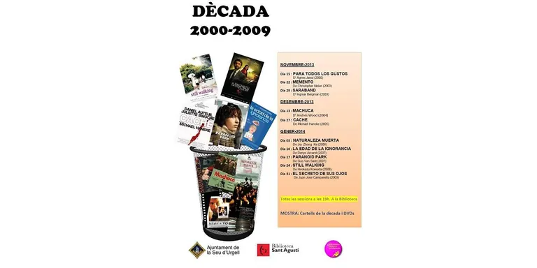 La Biblioteca Sant Agustí acull una mostra dedicada al cinema de la primera dècada del segle XXI