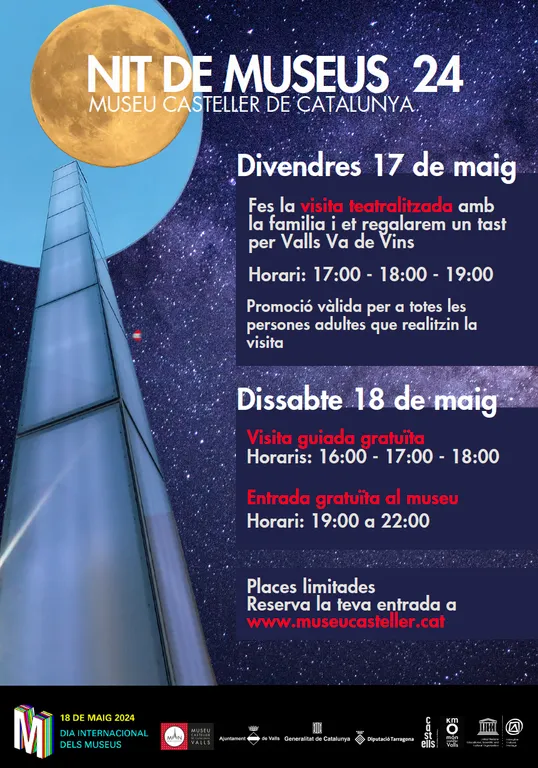 El Museu Casteller s’omplirà de visitants en la seva primera Nit de Museus