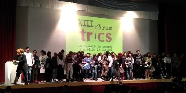 Sis estudiants de 2n de Batxillerat de l’Institut d’Altafulla exposen els seus treballs de recerca al XIII Fòrum TRiCS