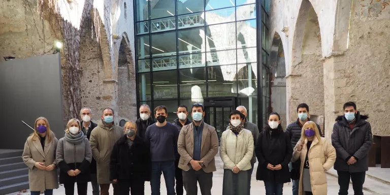 La Biblioteca Sant Agustí de la Seu reobrirà a mitjan març després que ja s'hi ha completat les obres de reforma integral