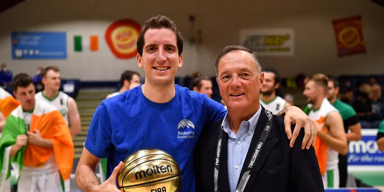 Guillem Colom, millor jugador de l’Europeu de Petits Estats