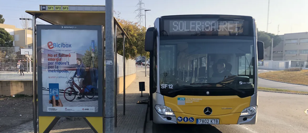 Pròximes millores en el recorregut de la línia SF2 per reforçar la puntualitat del bus urbà