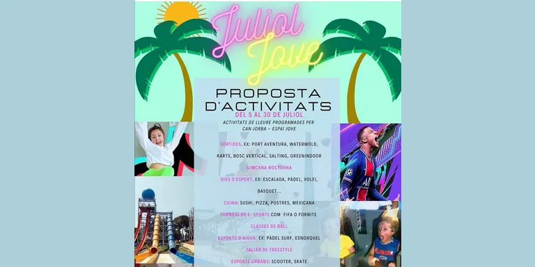 Enquesta per proposar activitats al Juliol Jove
