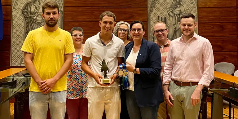 El triatleta solsoní Gerard Rodríguez assegura que portarà amb molt orgull el nom de la ciutat allà on vagi