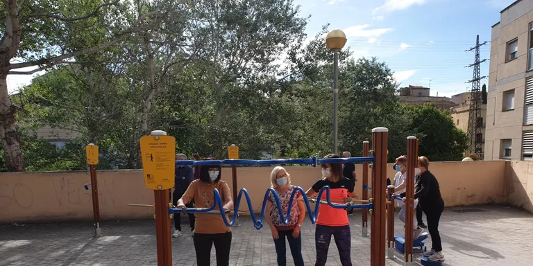 El Centre Cívic porta l’esport als nous parcs de salut de Valls