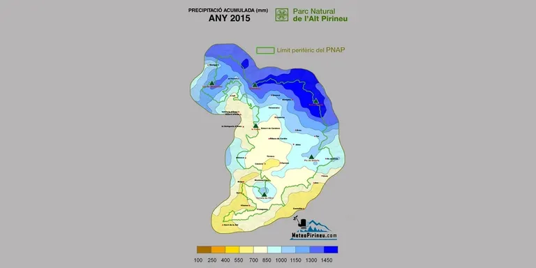 El clima del 2015 al Parc Natural de l'Alt Pirineu, marcat per la variabilitat