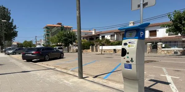 Aquest dimecres entra en funcionament la zona blava d’Altafulla
