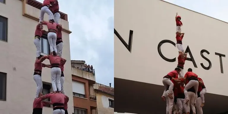 Cap de setmana de 8 pisos per les colles vallenques