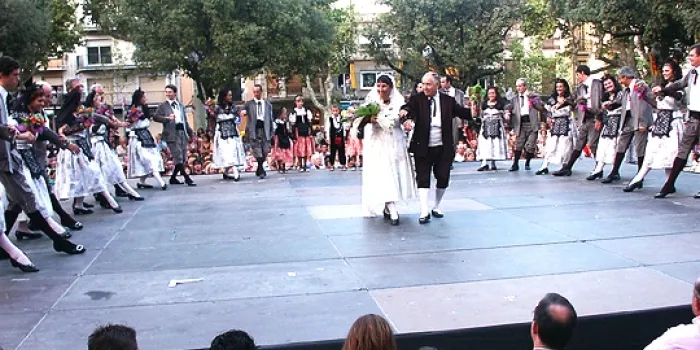 La dansa d'Arenys posarà punt i final a la festa de Sant Roc