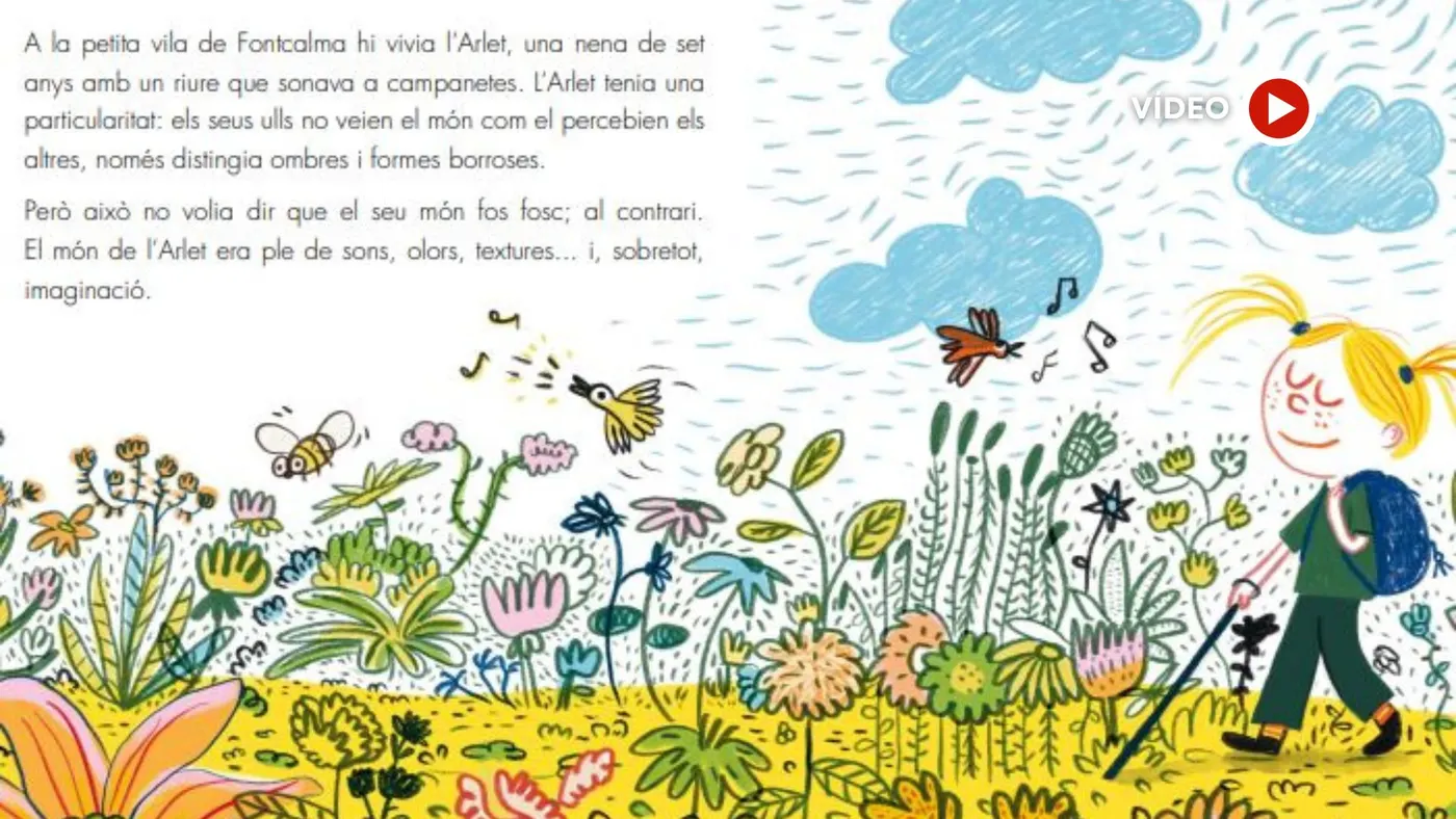 Mútua Terrassa publica un conte infantil per conscienciar sobre la discapacitat visual