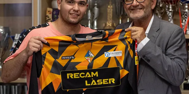 Jordi Pons competeix a l'OK Lliga amb el Recam Làser Caldes