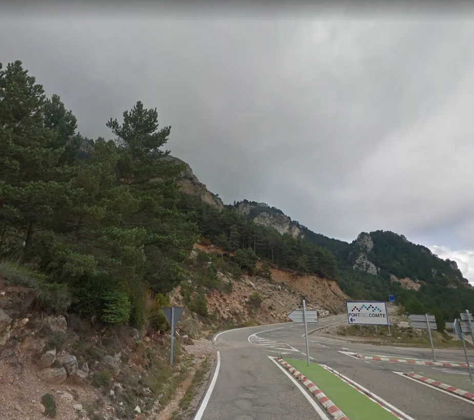 Demà a la tarda es reobre al trànsit la carretera d'accés al Port del Comte