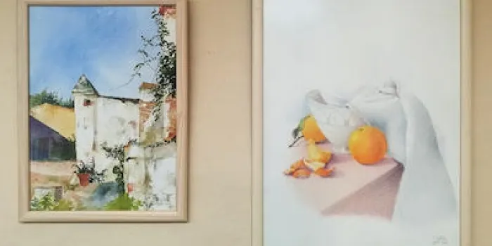 El pintor arenyenc Joan Castellà dona dues obres a l’Ajuntament d’Arenys de Mar