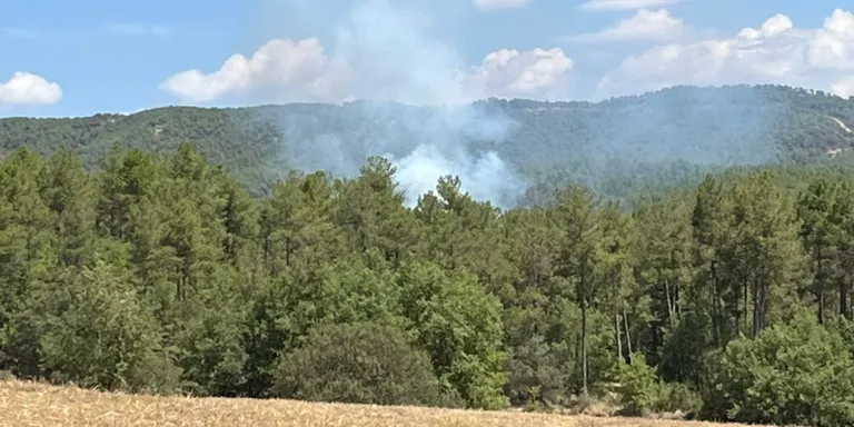 Els llamps han causat tres petits incendis al Solsonès durant el cap de setmana