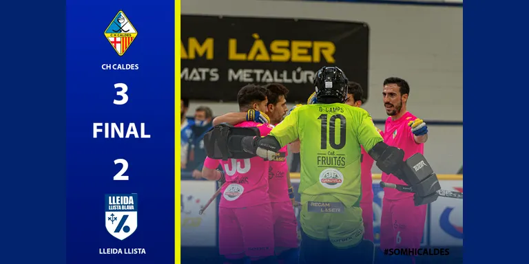 El Recam Làser Caldes signa una victòria decisiva per mantenir l’accés a la lliga europea