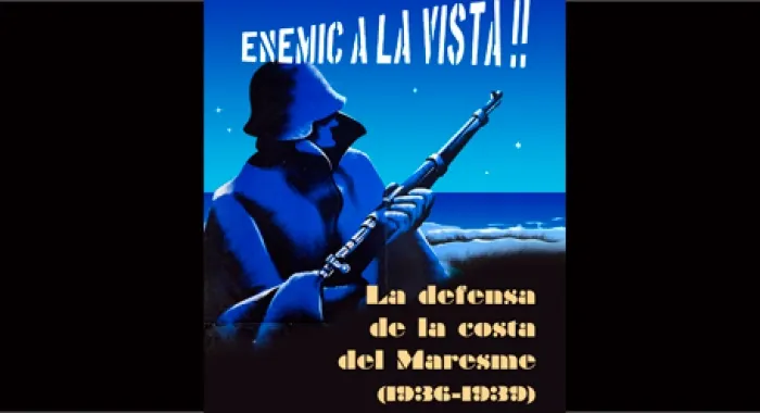 Cartell de la publicació 'Enemic a la vista!' ( Foto: Ajuntament Arenys de Mar )