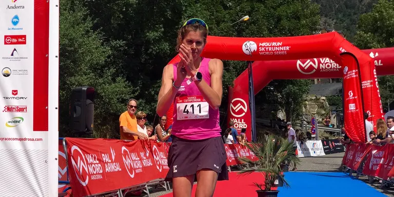 Segon lloc de Laura Orgué a l'Skyrace Comapedrosa