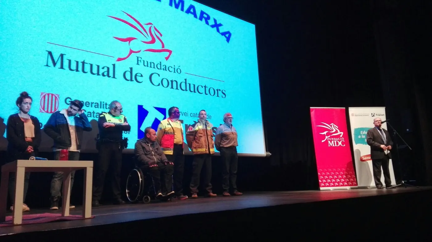 "Canvi de Marxa" a Pineda, per conscienciar els joves dels perills dels accidents de trànsit
