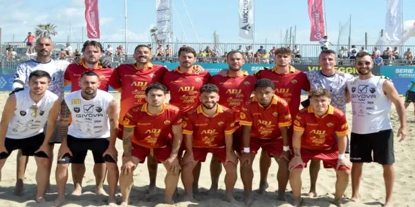La Lliga Italiana de futbol platja comença amb una representació nodrida del Baix Gaià