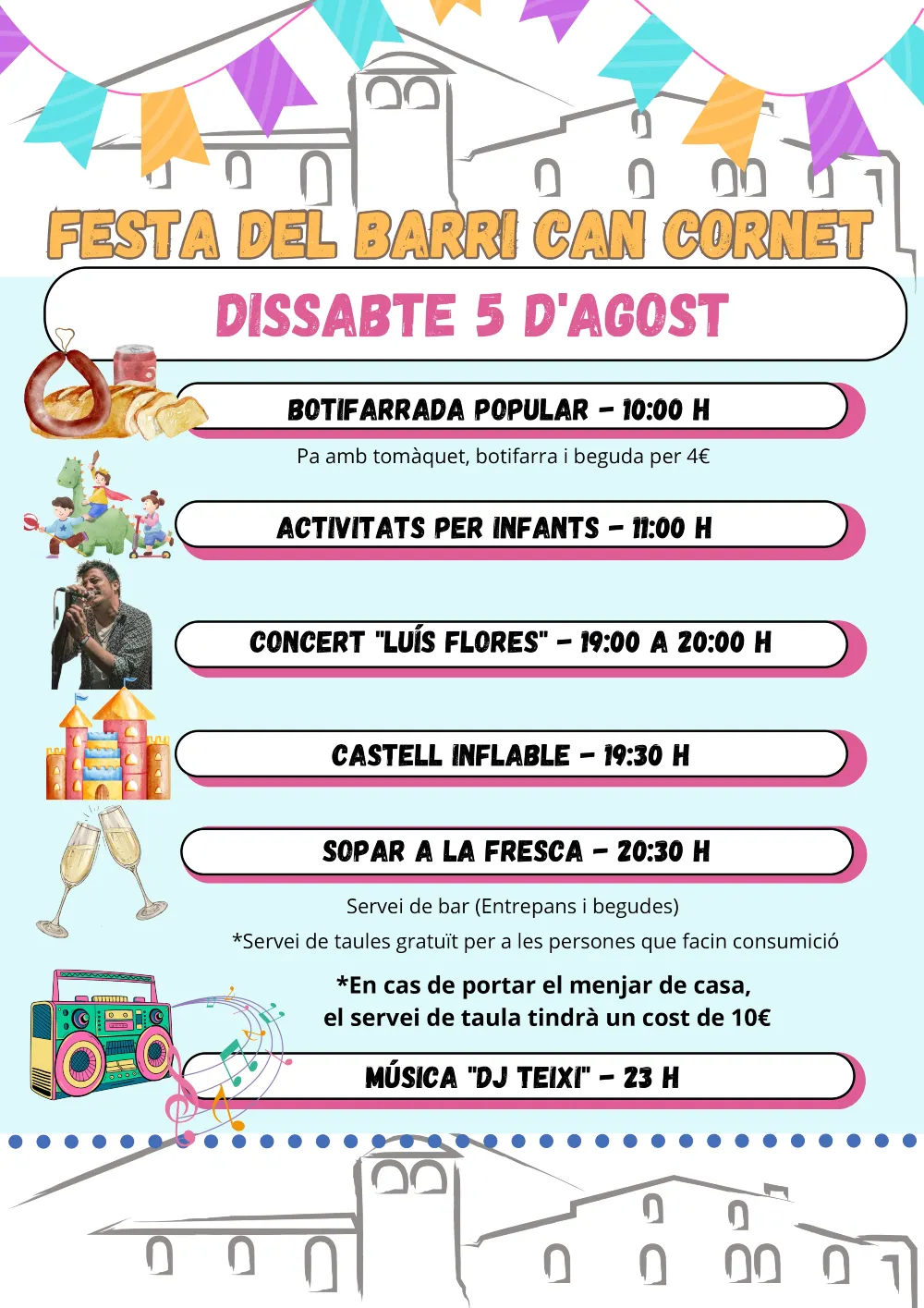 Can Cornet prepara la seva festa amb un grapat d'actes aquest dissabte