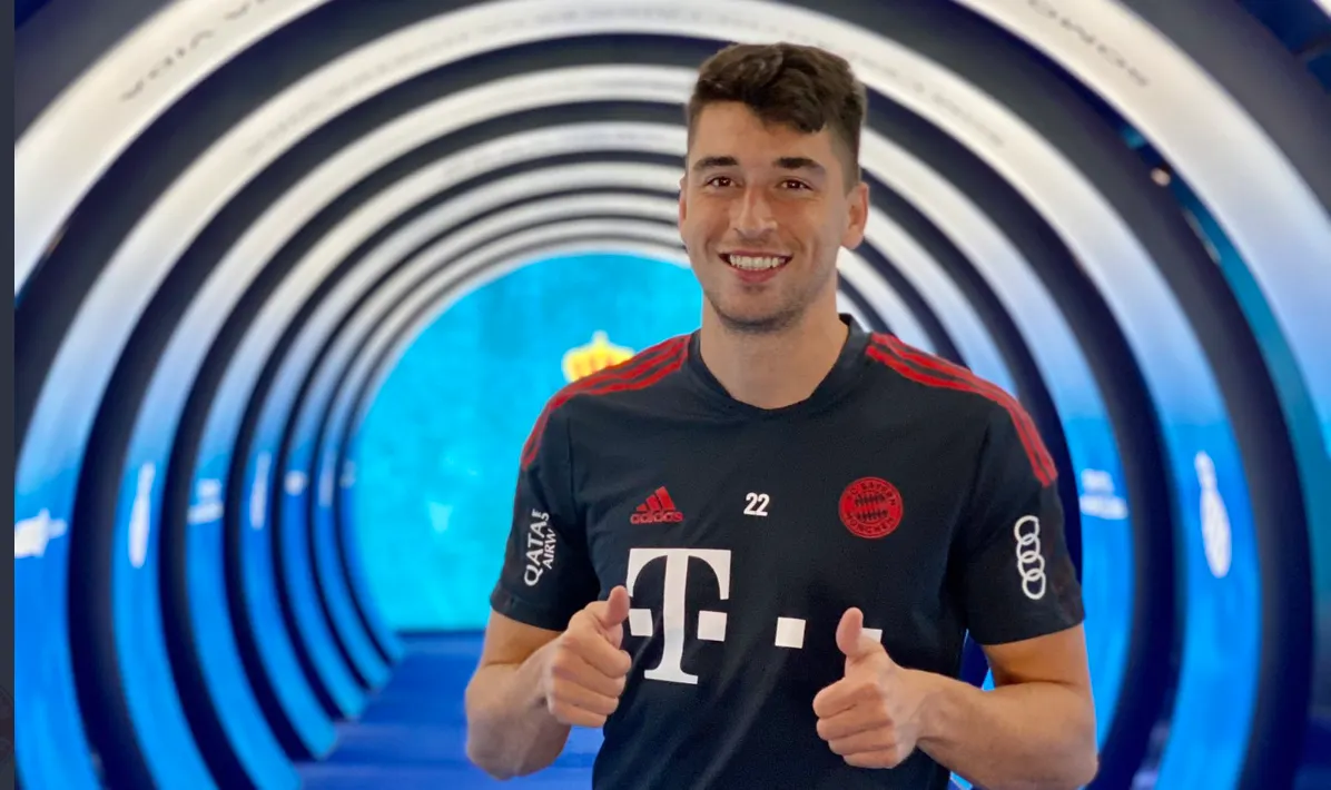 El Bayern entrena al camp de l'Espanyol després de la victòria al Camp Nou