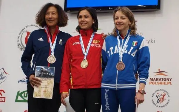 Marta Camps es proclama campiona d'Europa dels 1500m en categoria Veterans W45