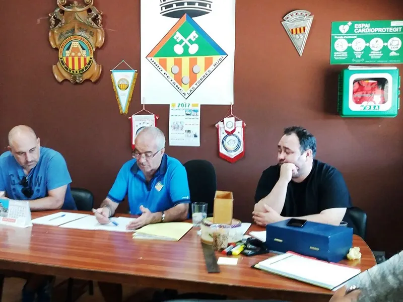Reunió de la comissió esportiva per posar les bases de la temporada / Foto: UPLTR