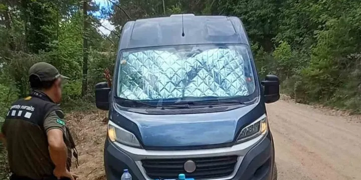 Els Agents Rurals denuncien una persona per fer foc en un espai d'interès natural del Solsonès