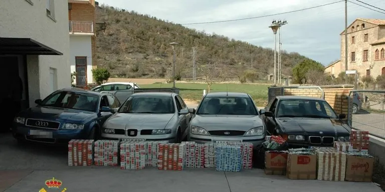 La Guàrdia Civil deté quatre persones per un delicte de contraban
