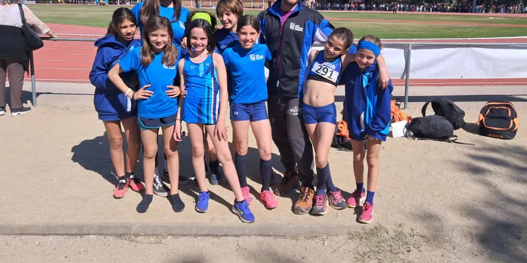 L’equip Sub12 Femení del Club Atletisme Cambrils puja al podi al Campionat de Catalunya de relleus