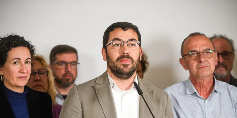 Francesc Viaplana participa a la presentació dels principals candidats d'ERC a l'Alt Pirineu i a Lleida