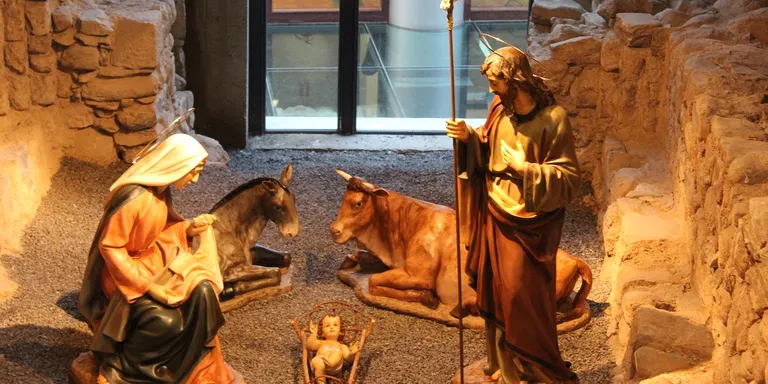 El nou pessebre de la Seu d’Urgell, instal·lat a l’antiga església de Santa Eulàlia