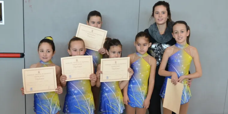 Nous certificats de nivell per a les patinadores del CHPA Cadí