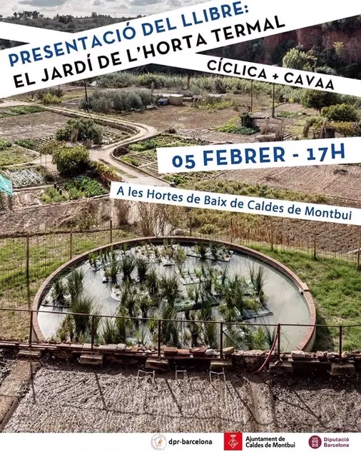 Ja s'ha presentat a Caldes el llibre El jardí de l'horta termal