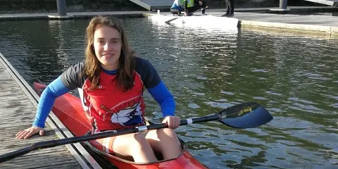LA PIRAGÜISTA DE SANTIAGOTARRAK NEREA GARCIA ZABALEGI NO PUDO ACCEDER A LA FINAL EN EL EUROPEO JUNIOR