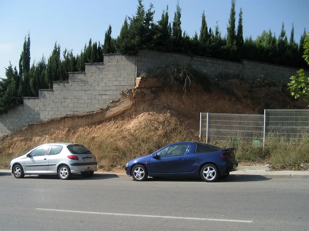 Una de les parcel·les afectades per les obres a Cova Solera / foto: Ajuntament