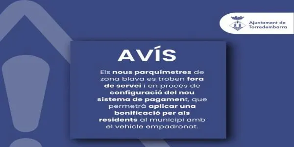 Els nous parquímetres de la Torre no funcionaran fins que no es configurin completament
