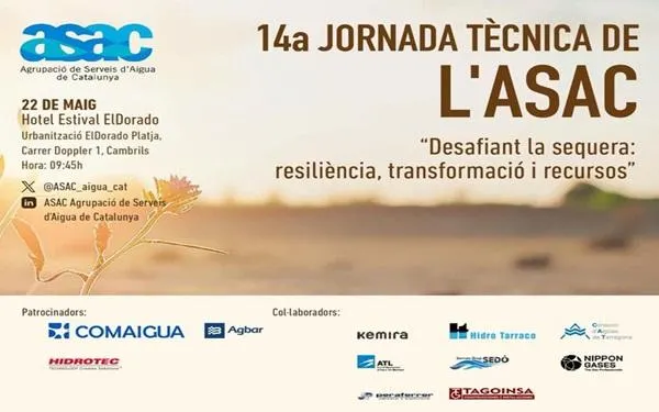 L’Agrupació de Serveis d’Aigua de Catalunya aposta per la regeneració per adaptar el país a l'escassetat hídrica