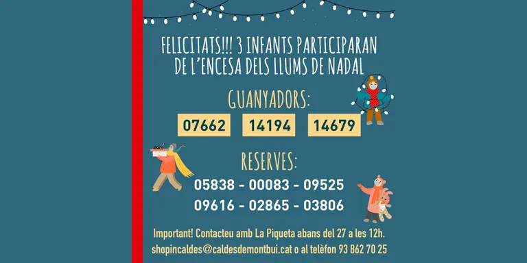 Ja està tot a punt per a l'encesa de l'enllumenat de Nadal aquest divendres