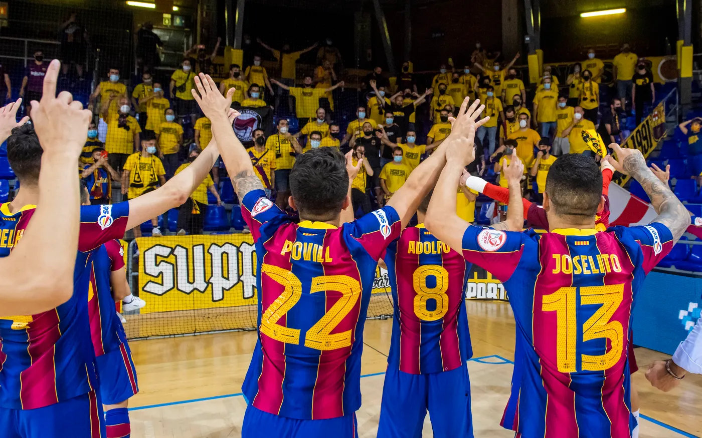 El Barça supera el Movistar Inter (5-2)