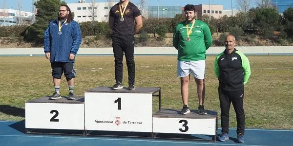 El torrenc Aaron Sola es proclama campió nacional de Llançaments d’Hivern en la modalitat de disc