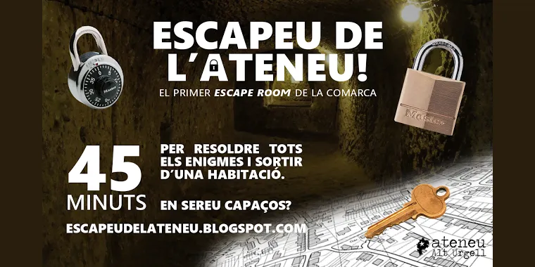 L'Ateneu Alt Urgell impulsa el primer 'Escape Room' de la comarca