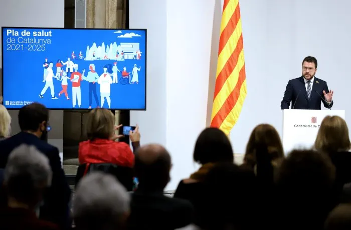 Pere Aragonès: "El Pla de Salut serà la clau per garantir una atenció integral, justa i de qualitat a la ciutadania de Catalunya"