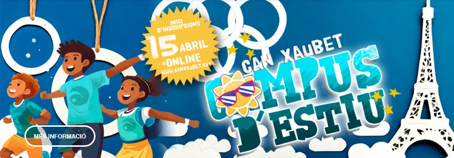 Torna el Campus d'Estiu de Can Xaubet enfocat amb esports i activitats molt diversos